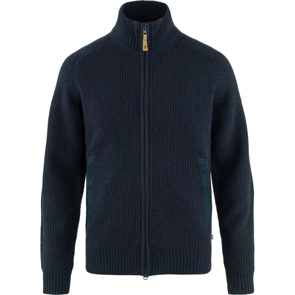 Cardigan Fashion Marinho Escuro Fjällräven Övik Zip M