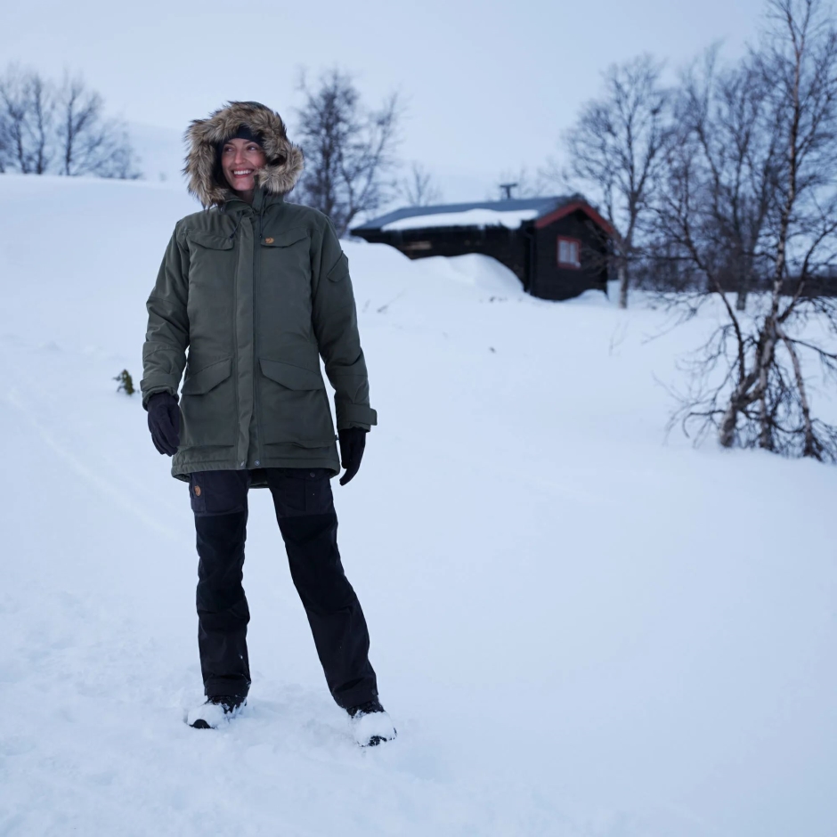 Calça W Short Azul Mountain Fjällräven Vidda Pro