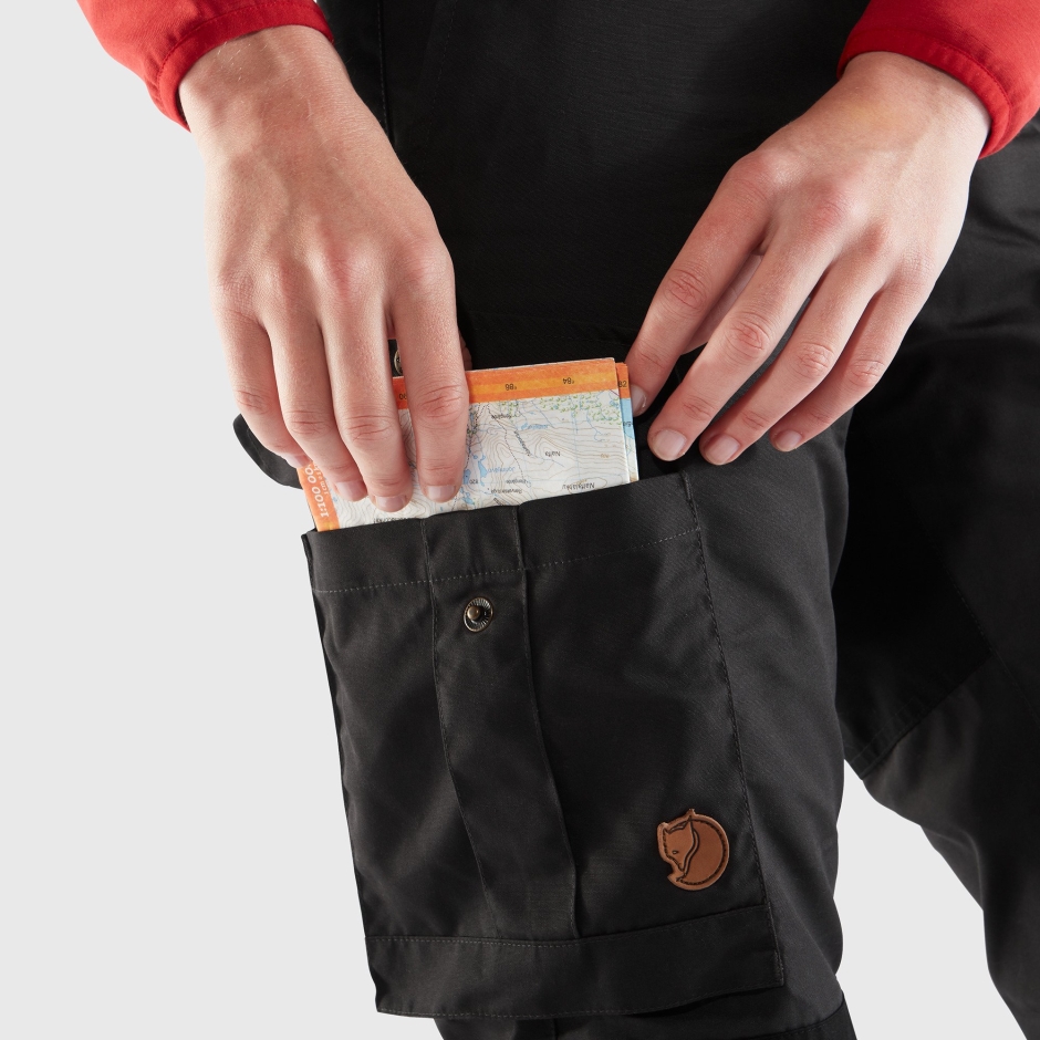 Calça W Short Azul Mountain Fjällräven Vidda Pro