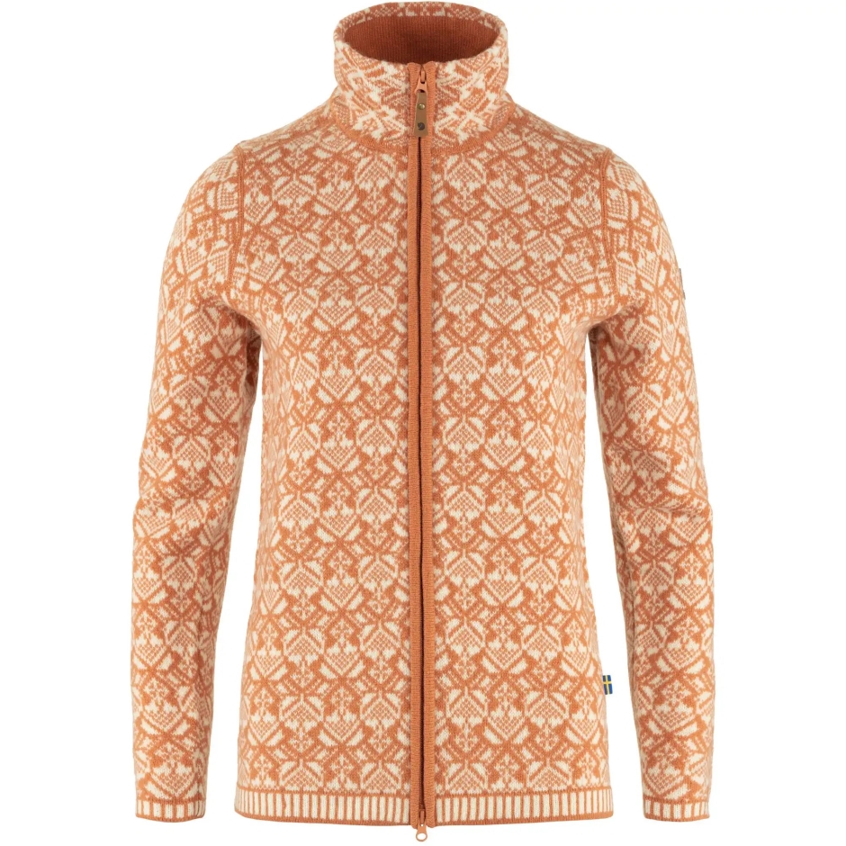Casaco De Neve W Fjällräven Deserto Marrom