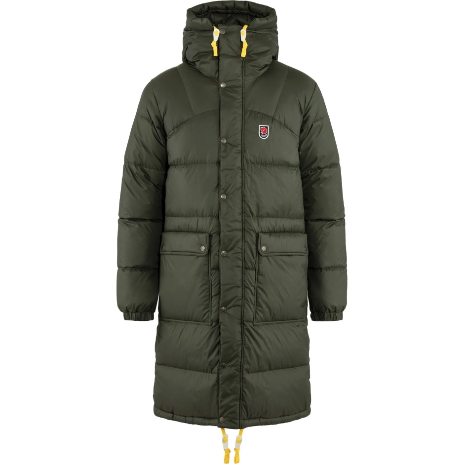 Floresta Profunda Moda Fjällräven Expedição Longa Parka M