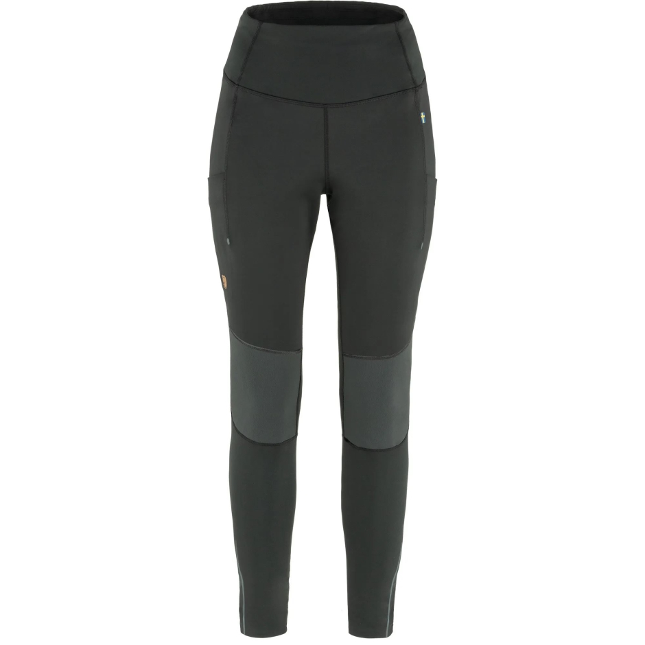 Fjällräven Meia-calça De Trekking Preto-ferro Abisko Vrm W