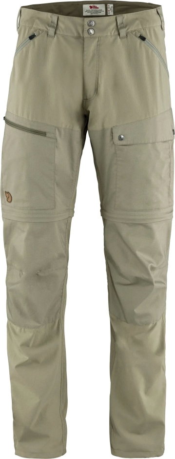 Calça Abisko Midsummer Com Zíper M Longa Fjällräven Savanna-light Olive