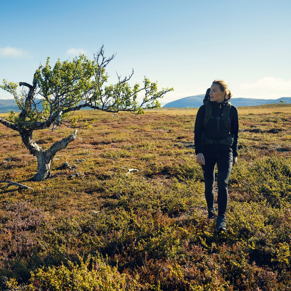 Fjällräven Meia Calça Abisko Trekking Azul Marinho