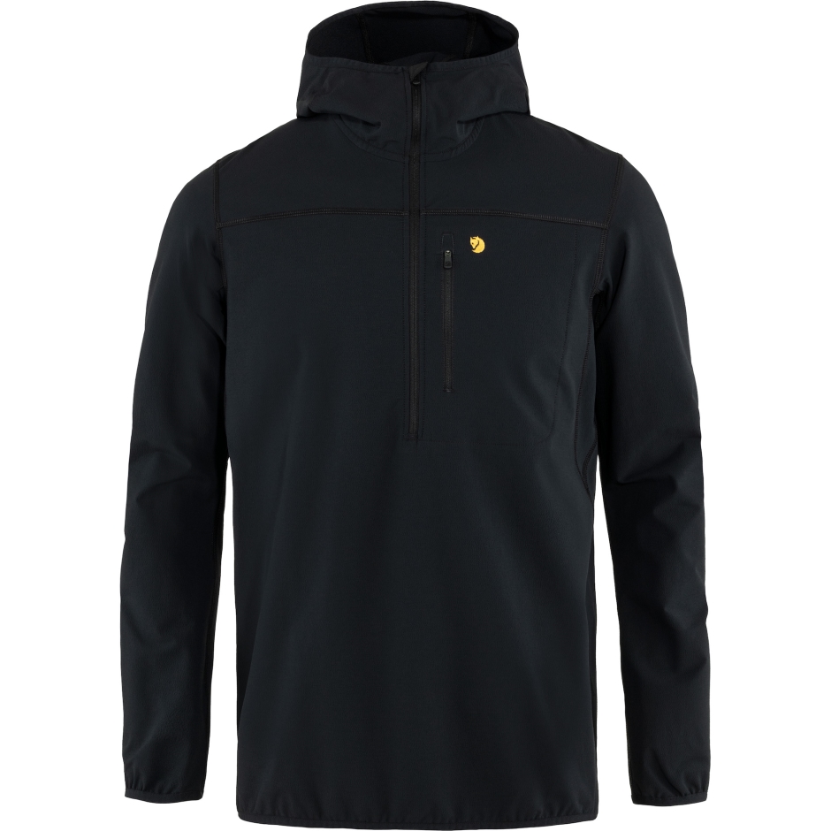 Fjällräven Bergtagen Stretch Meio Zíper M Preto