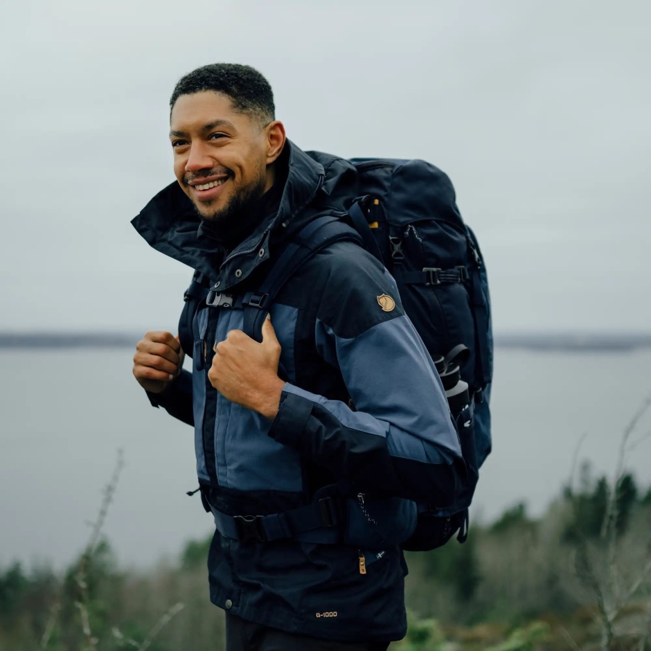 Pinho Meio Zíper M Fjällraven Preto