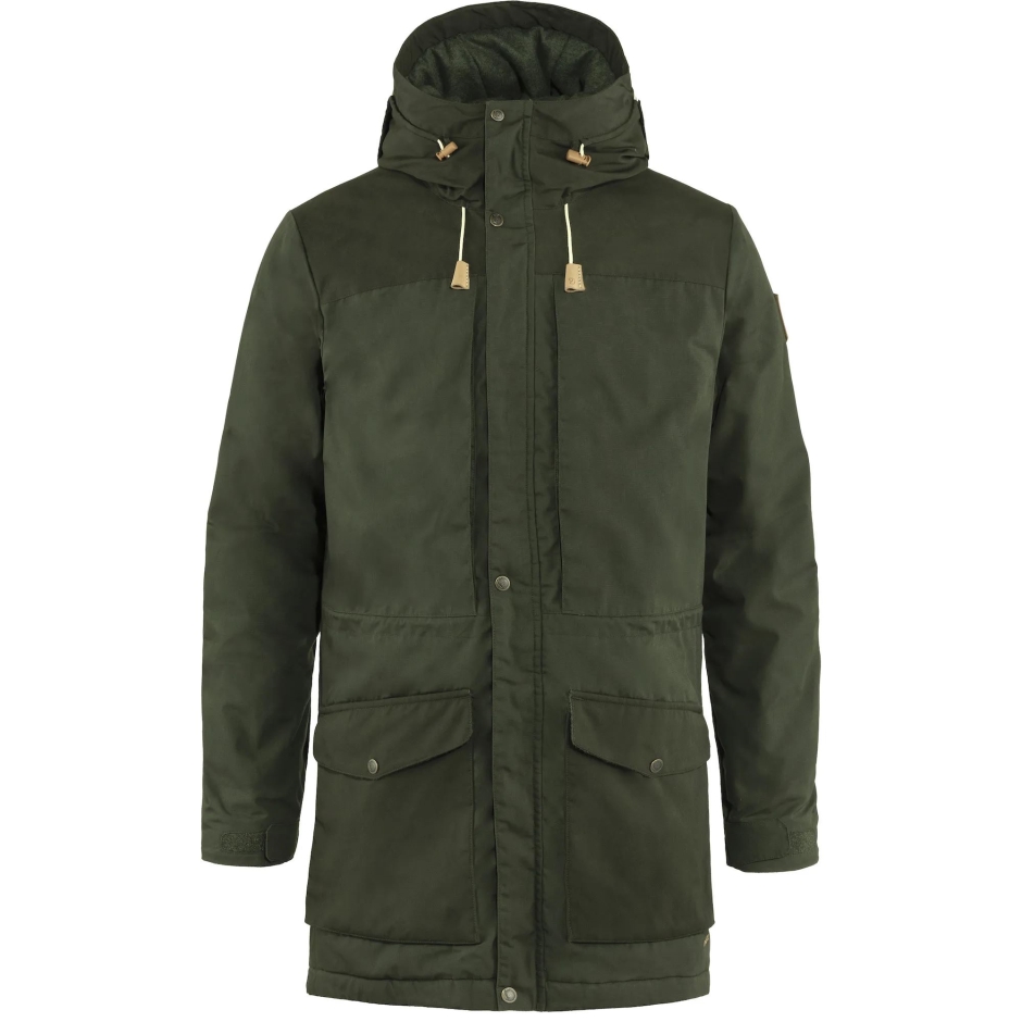 Parka Acolchoada De Lã Singi M Deep Forest Mountain Fox