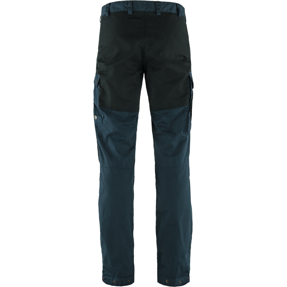 Calça Preta Marinho Escuro Fjällräven Vidda Pro M Reg