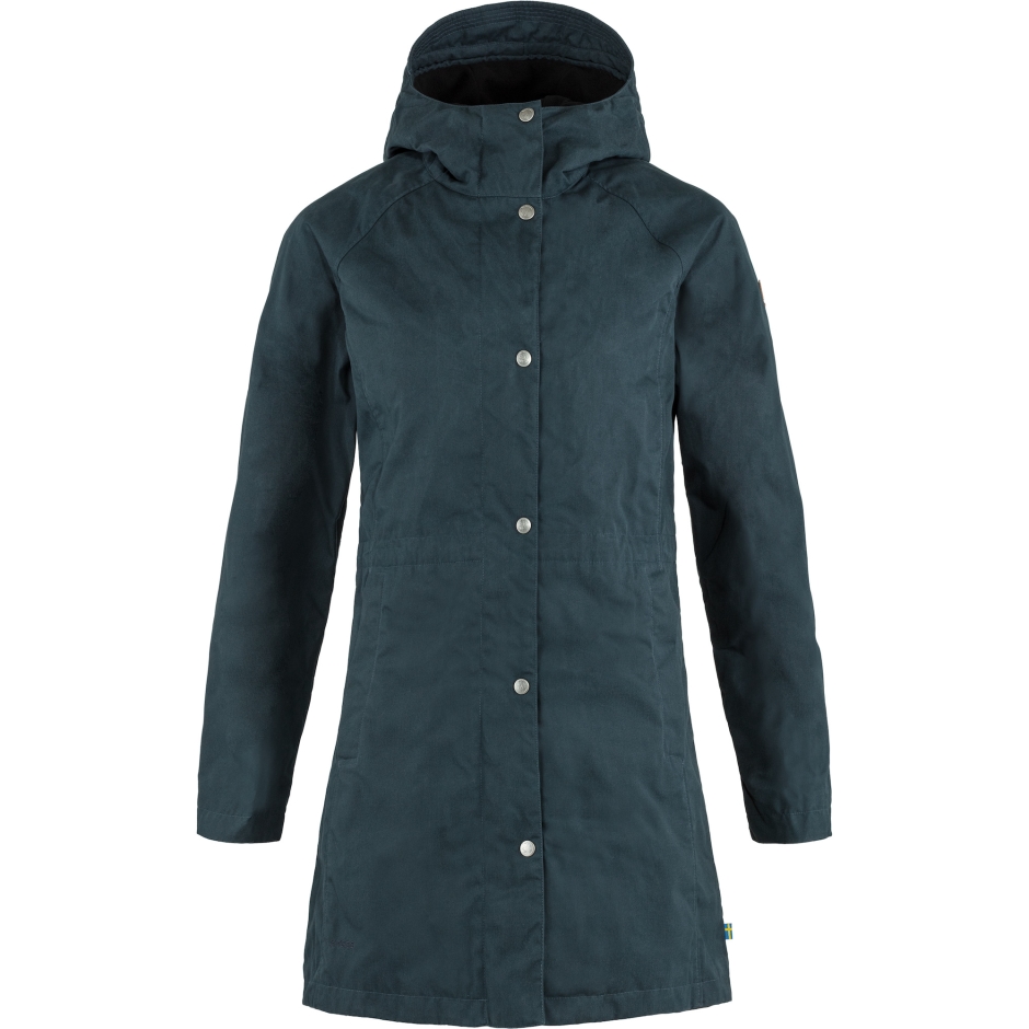 Fjällräven Marinho Escuro Jaqueta Karla Hydratic W