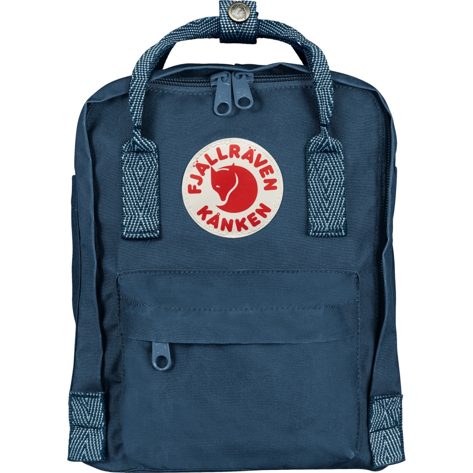 Fjällräven Kånken Mini Olho De Ganso Azul Real