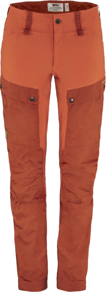 Calça Keb W Short Cabin Red-rowan Red Fjällräven